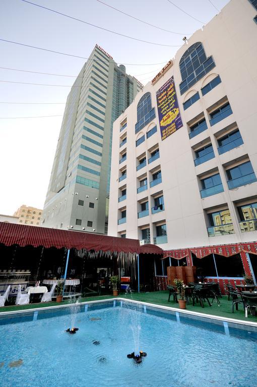 Al Bustan Flats Hotel Sharjah Buitenkant foto