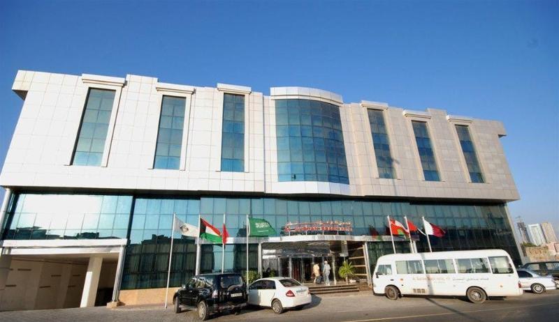 Al Bustan Flats Hotel Sharjah Buitenkant foto